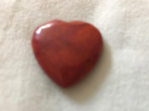 Crimson Cuprite Polished Hearts