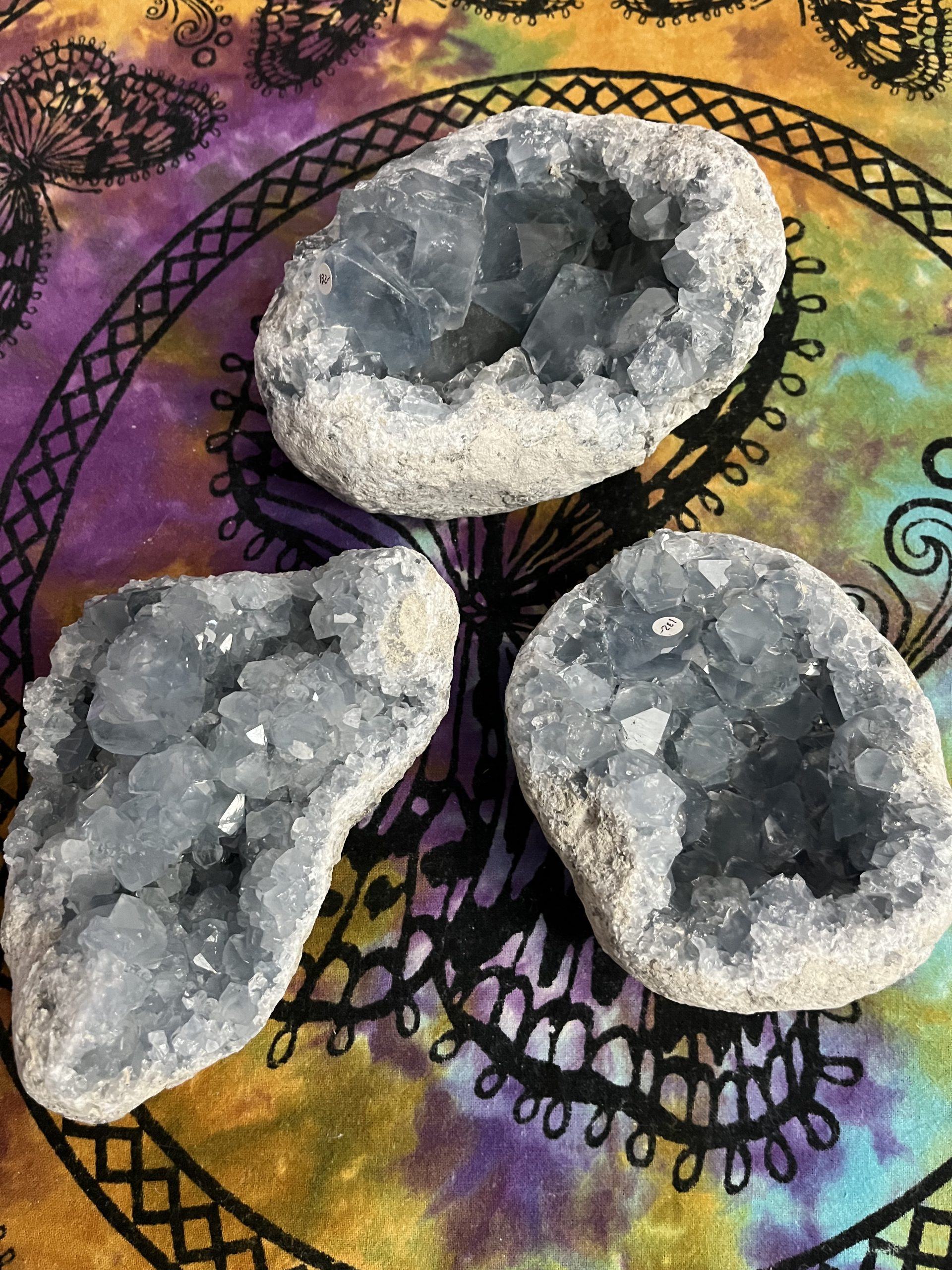 Celestite Large Cluster